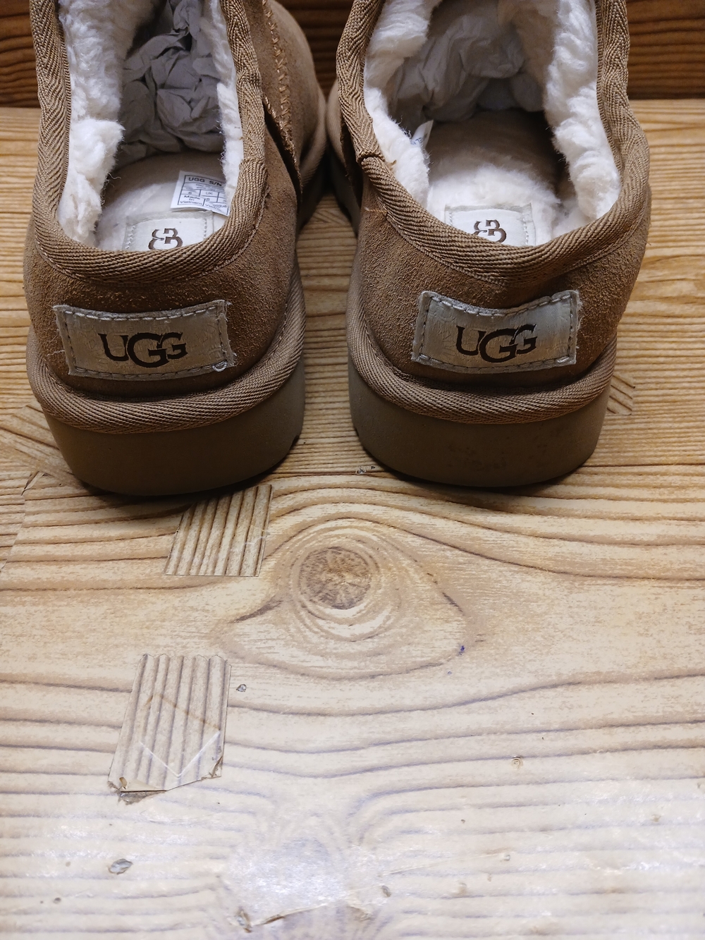 UGG Women's Slip-On Suede Mule in Chestnut - Picture 11 of 14
